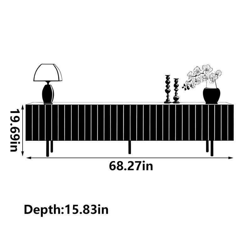 Meuble télé Classic, 68.27