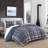 Shasta Lake Navy Reversible Comforter Set-242666877