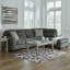 Canapé modulaire 2 pièces Jaspriya-90654602-90654600