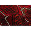 One-of-a-Kind 3'4" X 5'3" 1980s Wool Area Rug in Red