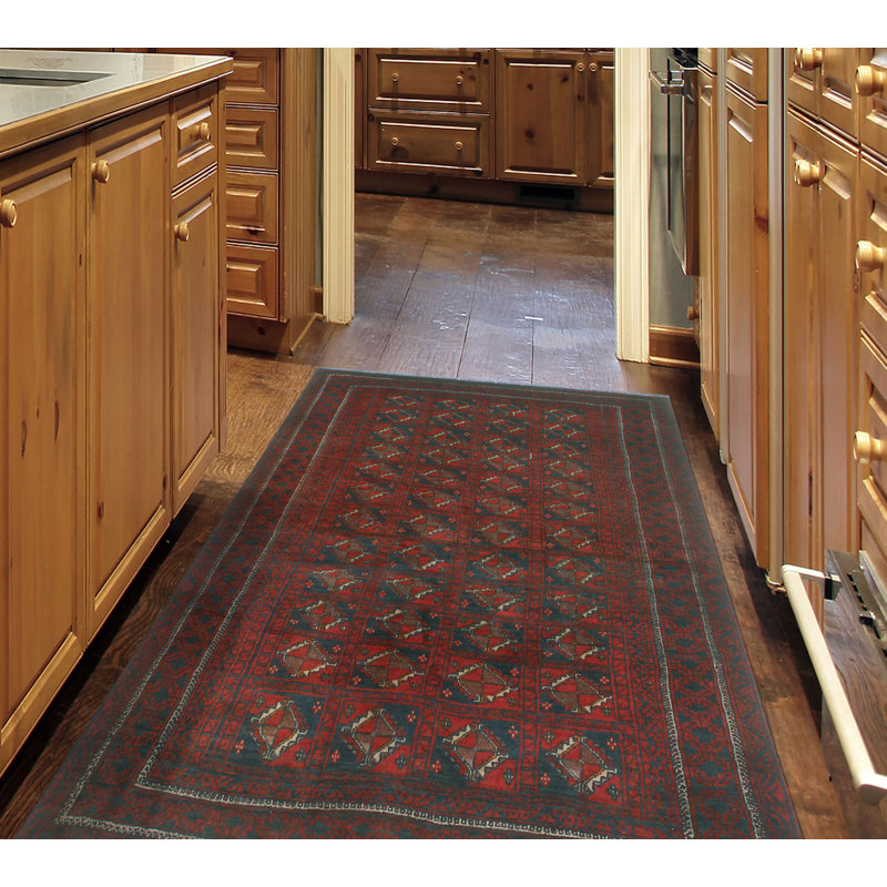 One-of-a-Kind 3'9" X 5'10" 1980s Wool Area Rug in