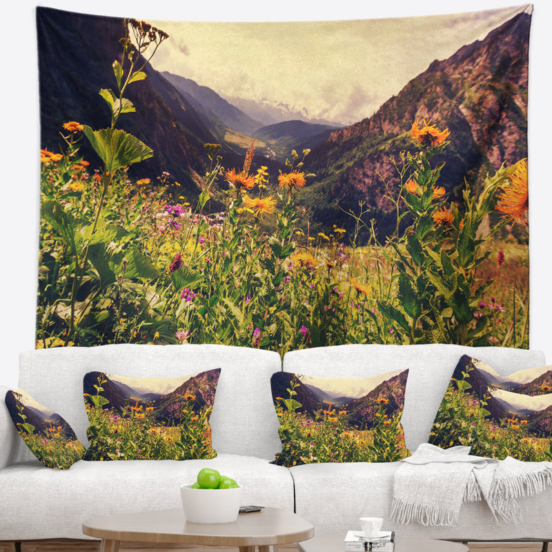 Tapisserie «Green Mountain Meadow», H 50 po x l 60 po