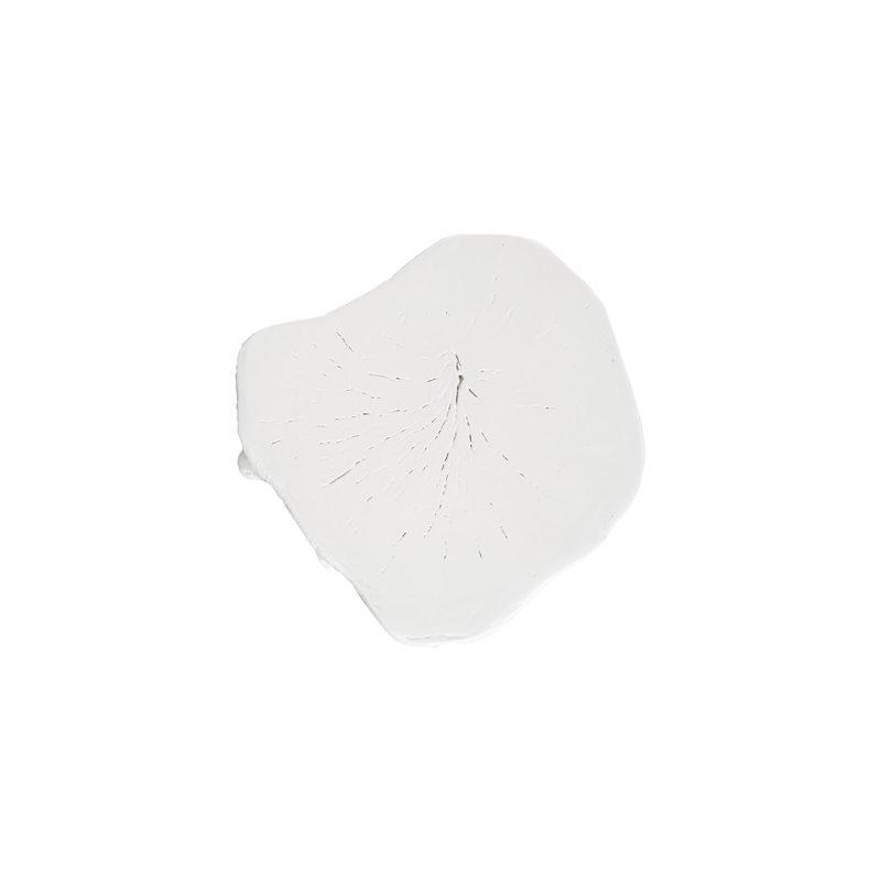 Log Stool, Gel Coat White, SM