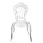 Ensemble de chaises de salle à manger en polycarbonate Dasha (ensemble de 2)
