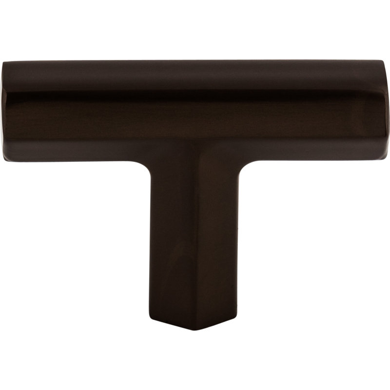 Lydia 1 3/4" Length Geometric Knob, Oiled Rubbed Bronze