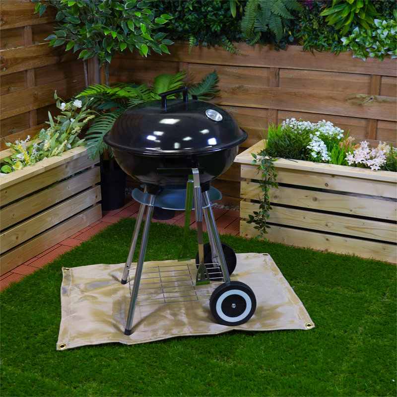 St. Helens Home & Garden 60cm W x 1cm D PTFE (Teflon) Coated Fibre Fabric