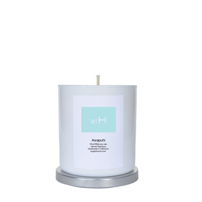 A:H Awapuhi Scented Tumbler Candle with Glass Holder