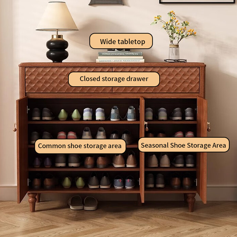 Trenity 18 Pair Shoe Storage Cabinet