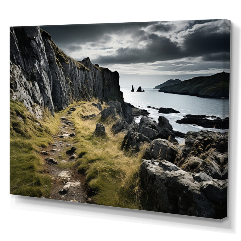 Irlande, paysage magnifique I, Toile tendue, H 30 po x l 40 po x P 1,5 po