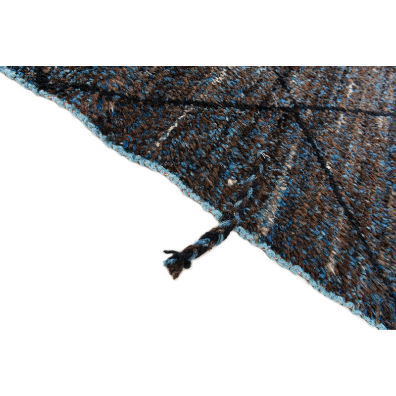 Tapis brun foncé Kalmanovitz