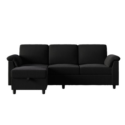 79'' Upholstered Sofa With Ottoman