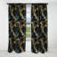 Motif cachemire doré à motif cachemire III - Rideau floral occultant - 1 panneau-107547653
