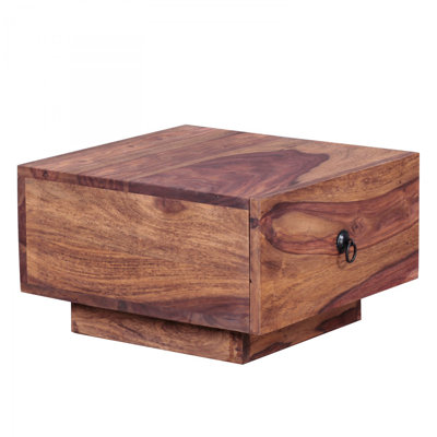 New Ashford 40 cm W Solid Wood Bedside Table