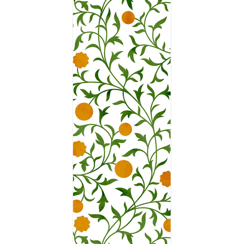 Rouleau de fleurs pelez et collez, L 120 po x l 48 po