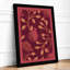 Pinecone Pattern Botanical - Framed Print-2138754193-2138754195