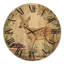 Fawn Tea Party II - Horloge murale Cottage, impression sur bois-1254633177