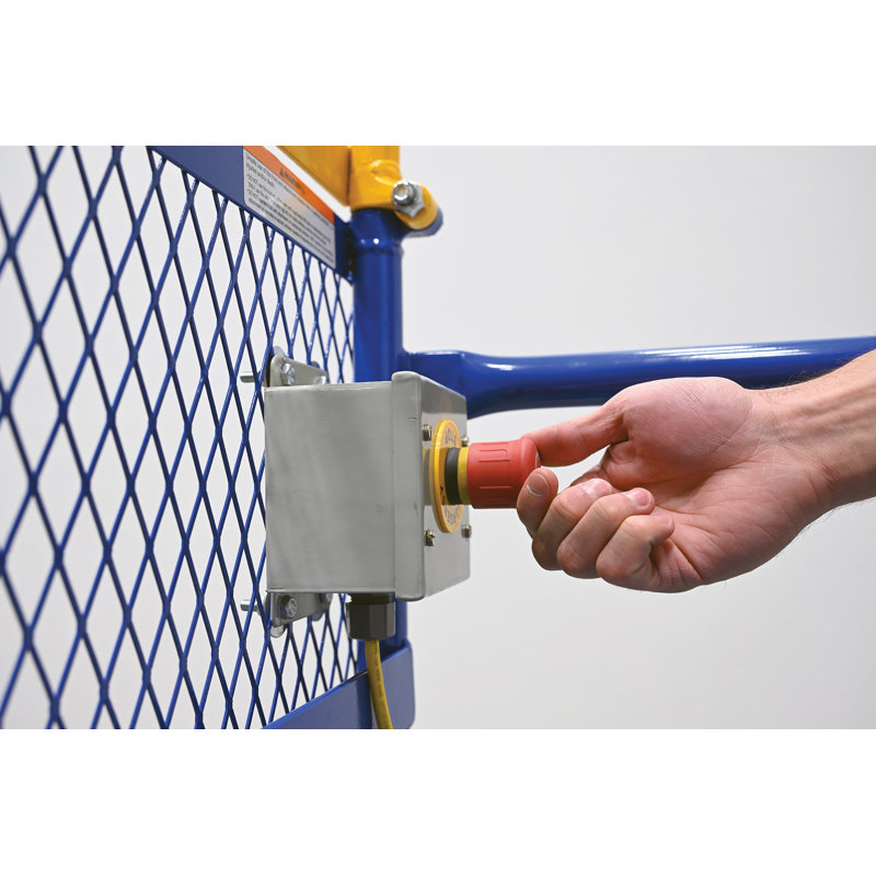 Work Platform Stop Button
