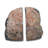 Evelynn Non-skid Black Agate Bookends-33484853