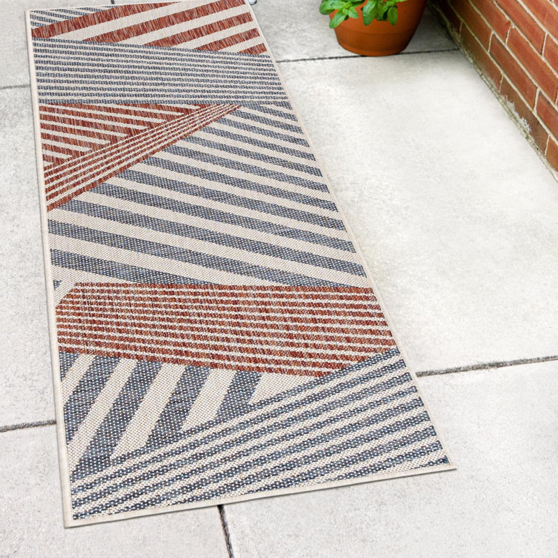 Deadra Washington Indoor/Outdoor Rug, Round 6'7"
