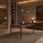 Ensemble repas 5 pièces Bristol avec chaises sculptées Bristol-451806717-445085155