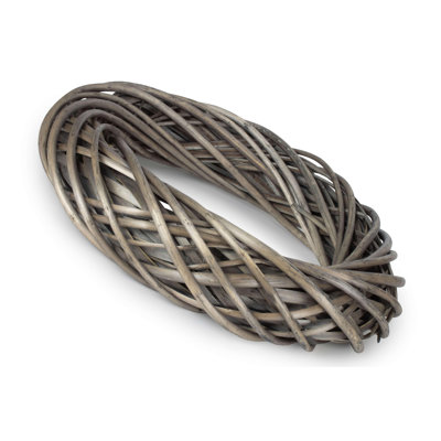 Wicker Ring Shaped Wreath