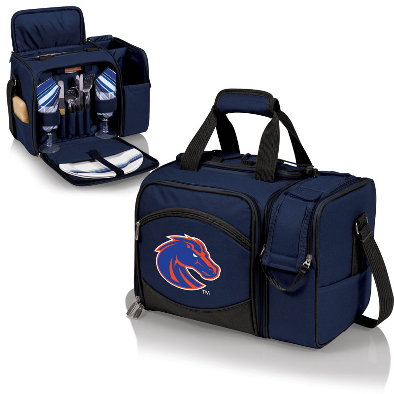Refroidisseur à pique-nique isolé NCAA, Boise State Broncos, Bleu marine