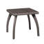 Table d'appoint brune - pour l'extérieur en fer et en fer, brun, thème assorti