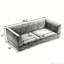 Comfortable Oversized Pet Sofa For Medium/Large Dogs - Modern Rectangular Design With Backrest-439155339