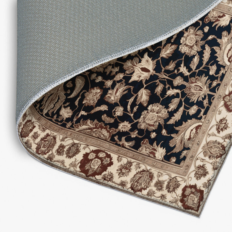 Tapis turc intérieur et extérieur brun, Rectangle 4pi x 6 pi