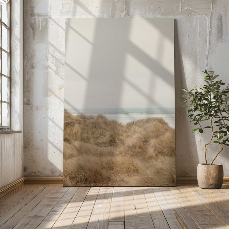 Bord de mer, grande impression sur toile, H 54 po x l 36 po