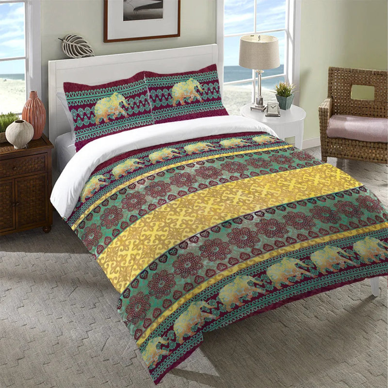 Marrakesh Machine Woven Duvet Cover, Twin Duvet Cover