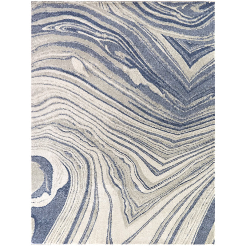 Abstract Indoor Rug, Rectangle 5'3" x 7'