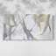 Toile tendue avec châssis abstrait, série 7 # VII