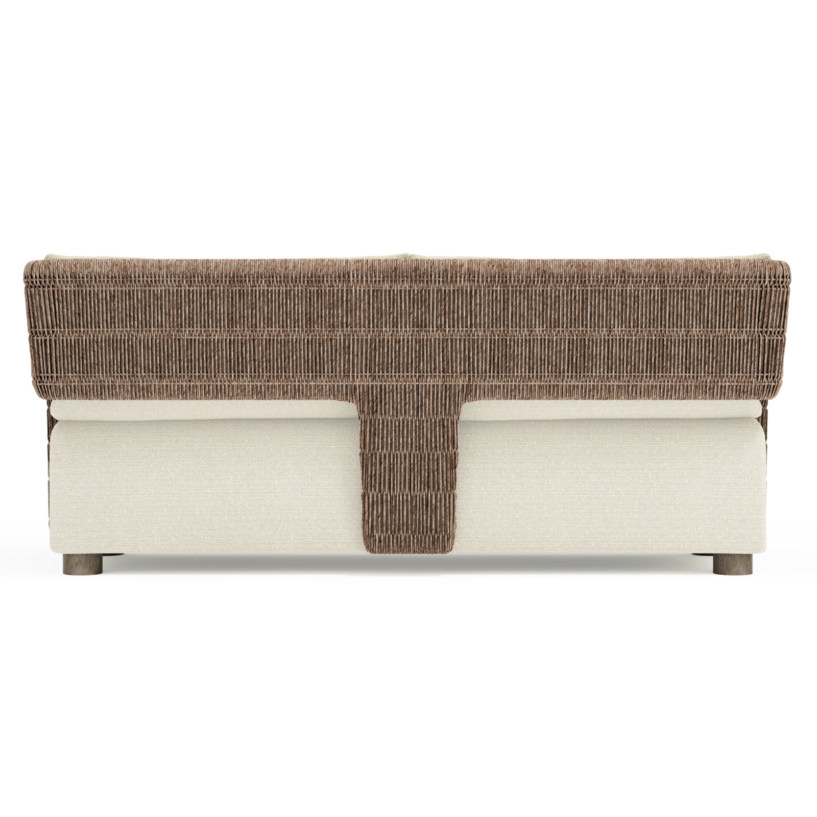 Bernhardt Maldives Outdoor Sofa, Cream