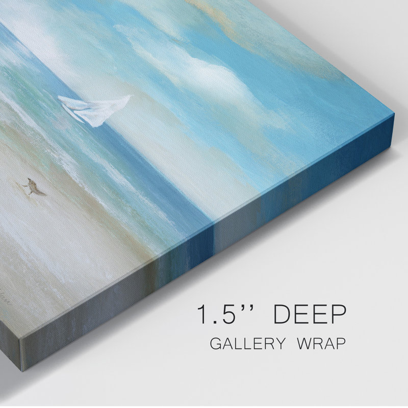 Serene Morning - peinture sur toile tendue, H 60 po x l 40 po x P 1 po