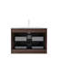 Meuble-lavabo mural 30 po avec lavabo 30 po avec évier, meuble-lavabo mural flottant avec 2 tiroirs, pré-assemblé