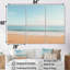 «Coastal Hush Dreaming Beach Sand III», ensemble d'art sur toile-107733991-107733992