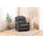 Electric Power Massage Recliner Chair,PU Leather Recliner-713759732