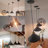 Vintage 1 - Light Hanging Pendant Lights Retro Pendant Light Fixtures with 10.24" Metal Shade(Set of 3)-1633254142