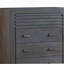 Commode de style transitionnel pour chambre à coucher