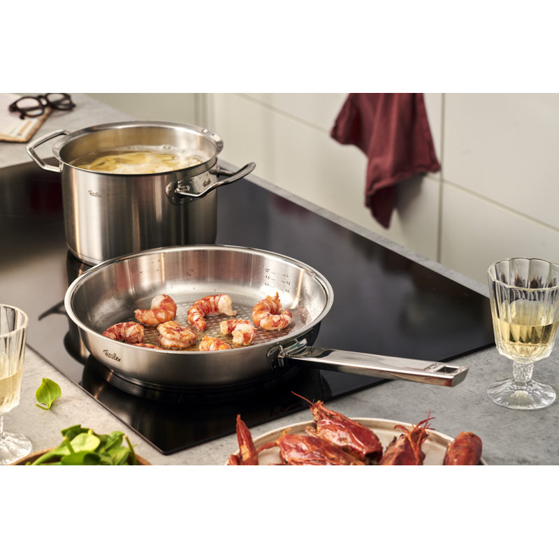 Fissler® Original-Profi Collection® Stainless Steel 9-Piece Cookware Set with Glass Lids