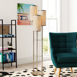 Lampe sur pied 66 "à trois lumières