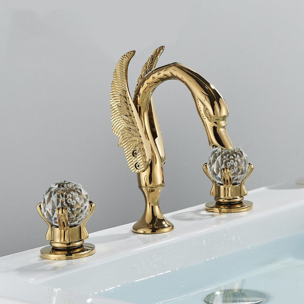 Augusts Widespread Faucet Bathroom Faucet | Wayfair