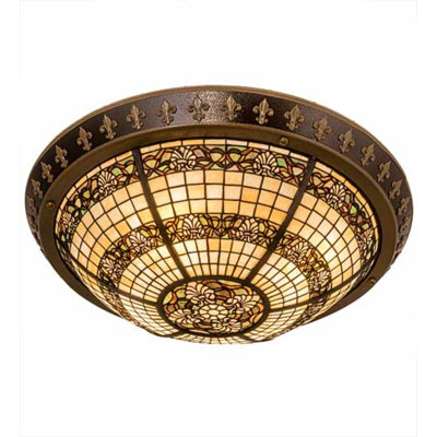 Shepha Glass Flush Mount
