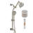 Filtered Shower Head and Hand Sprayer Set on 21" Adjustable Height No-Drill Slide Bar-103008406