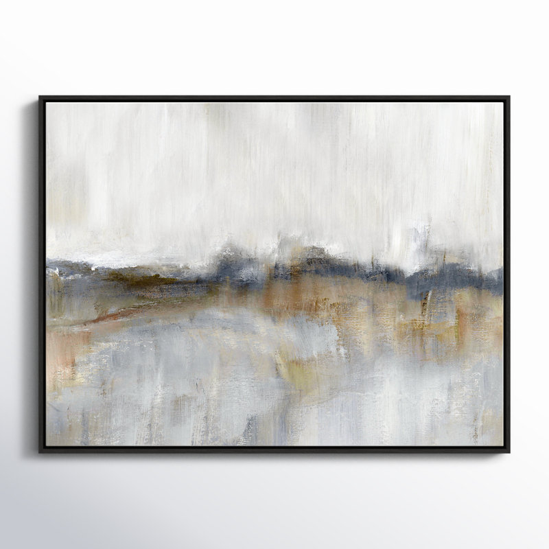 «Autumnal Tide» par Nan - reproduction sur toile flottante, H 31,5 po x l 41,5 po, Black