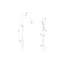 LANERI MENPHIS Shower Column with Diverter, 19 x 24 cm Rectangular Head and Hand Shower