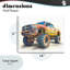 Plaque murale de camion soulevé, design par Steve Hunziker