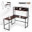 L-Shaped Metal Base Computer Desk-75185449