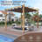 Outdoor Pergola Gazebo, Powder-Coated Metal Frame with Retractable Canopy, 10 ft. W x 13 ft. D, for Backyard, Patio, Deck and Porch-111154499-126058712